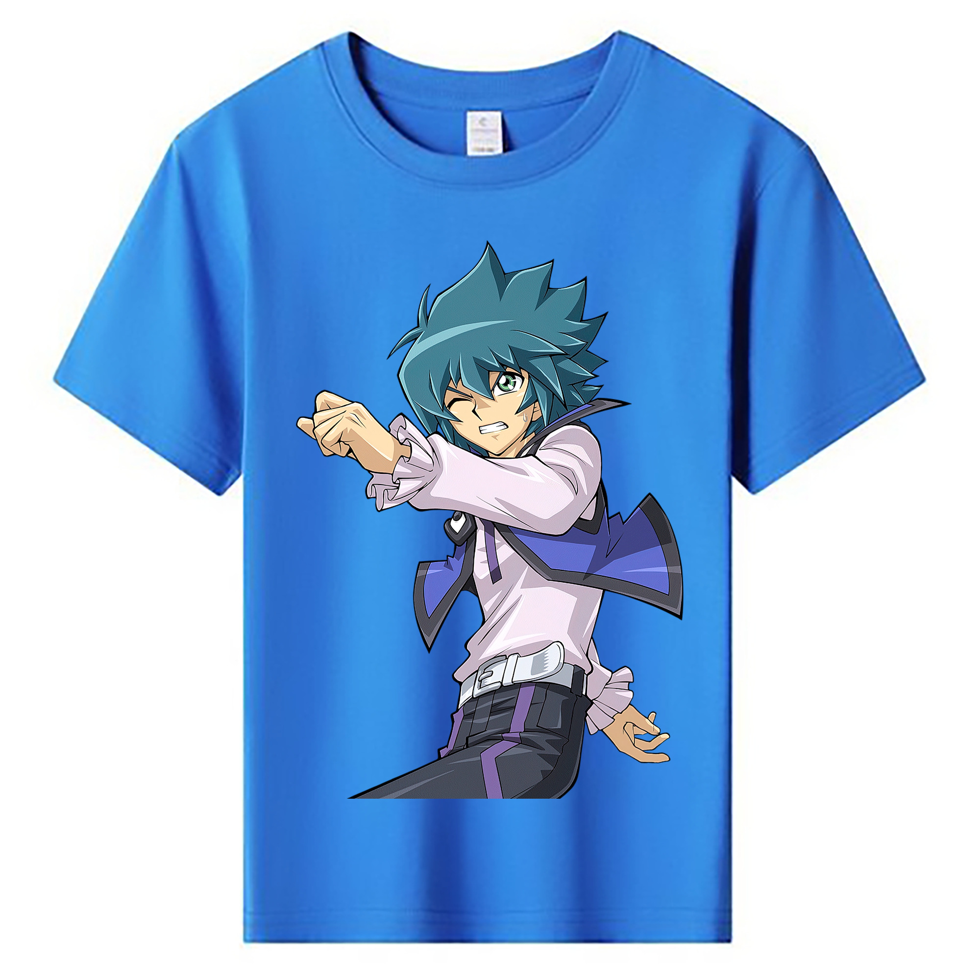 （画像用） 遊☆戯☆王 Yu-Gi-Oh! 綿100％キッズTシャツ（フロントプリント）